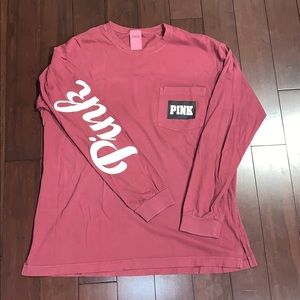 Maroon Long Sleeve Tee